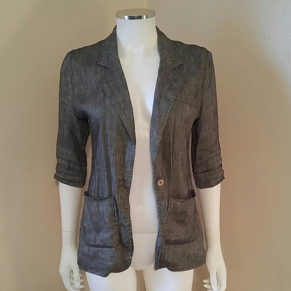 Women's Gray Blazer